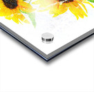 Abstract bouquet of flowering sunflowers Acrylic print