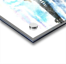 Naples Pier Watercolor View Acrylic print