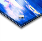 ocean rainbow clouds Impression Acrylique