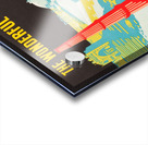 The Wonderful Land India Travel Poster Acrylic print