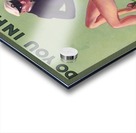 Vintage Cigarette Ad Acrylic print