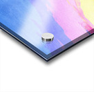 painted sky2 over malibu Acrylic print