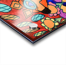 Folk Art Fox. Lizzie M Acrylic print