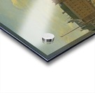 Dutch cityscape with figures Acrylic print