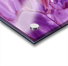 marble purple Acrylic print