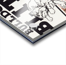 1983 Mississippi State Bulldogs Retro Football Poster Acrylic print