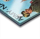 1973 Army vs. Navy Football Program Cover Canvas Acrylic print