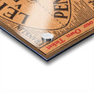 1929 Lehigh vs. Pennsylvania Football Ticket Print Acrylic print