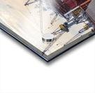 Ferry on the Elbe River  Acrylic print