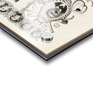 1907 Chicago Cubs A Yard of the National Game  Acrylic print