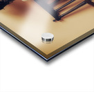 Young Chinese woman vintage studio portrait Acrylic print