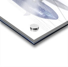 Airplane wire model 3D illustration Acrylic print