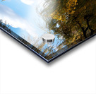 Lake in Central Park in autumn Acrylic print