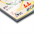 1958 UCLA Bruins vs. Stanford Indians Ticket Stub Print Acrylic print