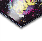 Black Large Heart Acrylic print