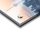 Chengdu 339 TV tower and city skyline aerial view Acrylic print