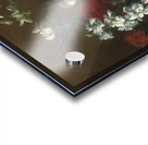 Flowers in a glass vase Acrylic print