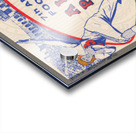 1957 Pro Bowl Football Ticket Canvas Acrylic print