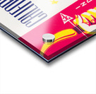 1952 Cal Bears vs. Stanford Indians Football Ticket Print Acrylic print