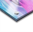 Pink Aqua Naples Beach Dolphin Acrylic print