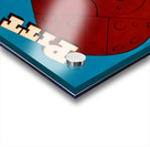 1934 Notre Dame vs. Pitt Panthers Football Cover Art Acrylic print