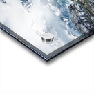 Foggy Alaskan Mountains Acrylic print