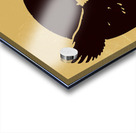 1974 Southern Miss Golden Eagles Logo Art Acrylic print