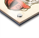 1976 Georgia Bulldog Retro Fade Art Acrylic print