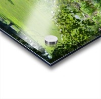 People on a bench Acrylic print