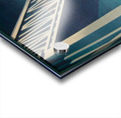 Vintage travel poster for Danish State Railways Acrylic print