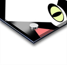 Geometric Black and White Cat Face Acrylic print