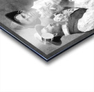 Found and Restored - My Dudes  - From an Antique Cabinet Card Acrylic print