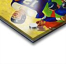 1938 Lon Keller Remix Football Art  Acrylic print