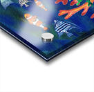 School Of Fish Angelfish And Clownfish Under Acrylic print
