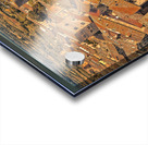 dizzy top view of Tuscany San Gimignano Acrylic print