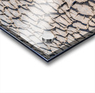 cracked clay soil Acrylic print