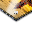  sunset on Italian medieval village Acrylic print