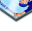 1957 Lon Keller Memphis State Football Art Acrylic print