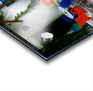 Santorini Eating 2 Acrylic print