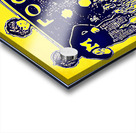 Early 1900s Michigan Football Art Remix Acrylic print