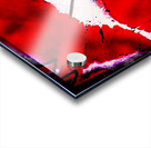 BRIGHT RED LIPS Acrylic print