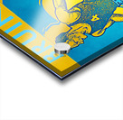 Vintage UCLA Bruins Basketball College Remix Art Acrylic print