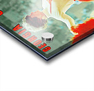 1969 Georgia Basketball Cheerleader Art Acrylic print