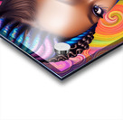 Intricately Rendered Dark Brown Skin Goddess Acrylic print