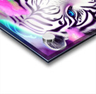 White Tiger On A Rainbow In The Style Of Char Acrylic print