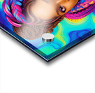 Dark Brown Skin Goddess Acrylic print