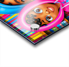 Happy African American Boy And Girl Cartoon R Acrylic print