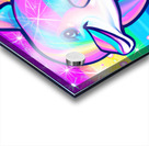 dolphin watercolor Acrylic print