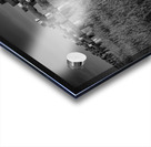 EstuaryPilons LRG BW Acrylic print