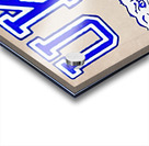 Retro Eighties Dunking Kentucky Wildcat Acrylic print